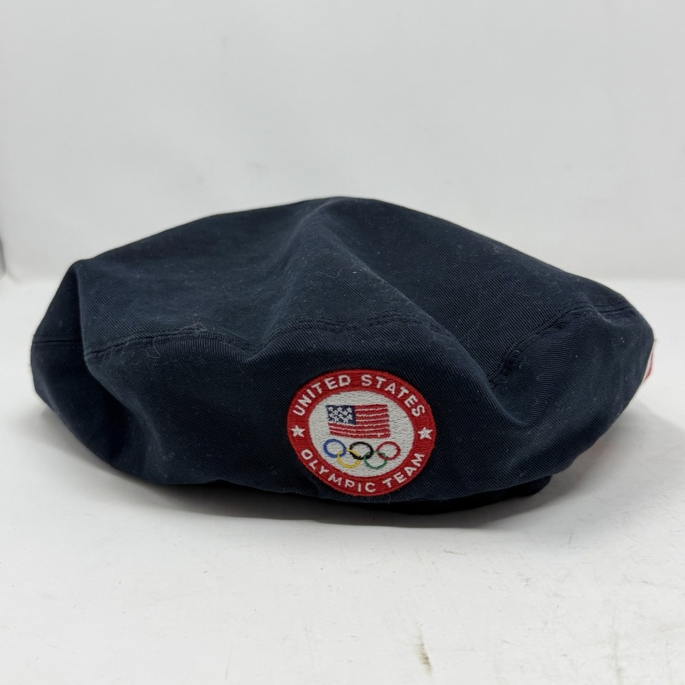 Polo Ralph Lauren Beret 2012 Olympics USA Size L Navy Blue New